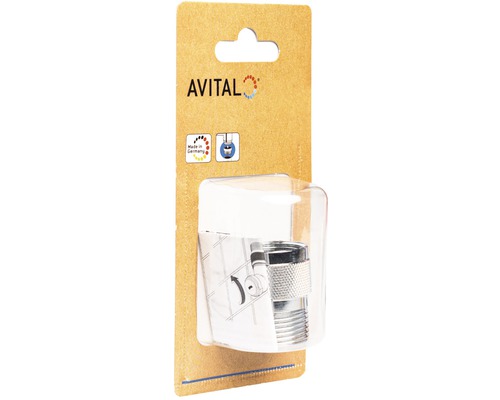 Rohový připojovací ventil Avital v balení