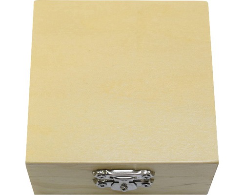 Dřevěná krabička se zámkem