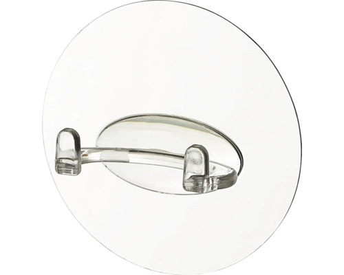 Průhledný lepicí háček pro montáž na stěnu