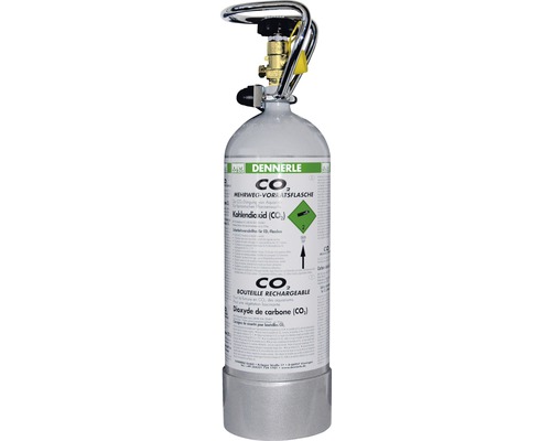 Opakovaně plnitelná láhev Dennerle s oxidem uhličitým