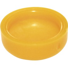 Žlutá nábytková zátka z plastu