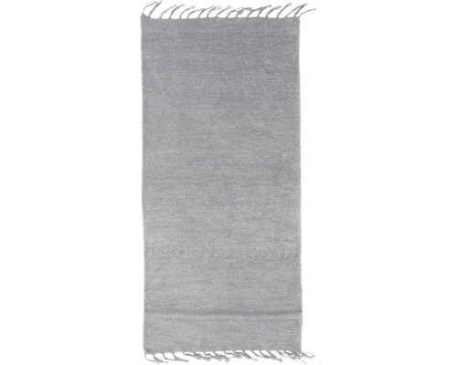 Kusový koberec, tkaný Chenille šedý 90x160 cm