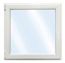 Plastové okno jednokřídlé RC2 VSG ARON Basic bílé 750 x 700 mm DIN levé-thumb-0