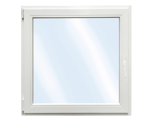 Plastové okno jednokřídlé RC2 VSG ARON Basic bílé 800 x 800 mm DIN levé