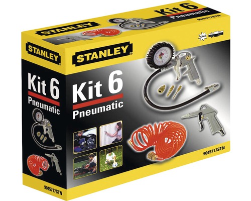 Pneumatická sada Stanley Kit 6 v balení