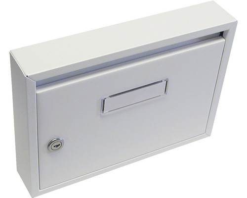 Kovová poštovní schránka se zámkem a otvorem pro dopisy