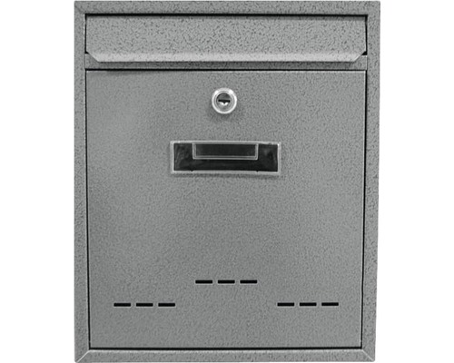 Kovová poštovní schránka se zámkem a průhledným okénkem
