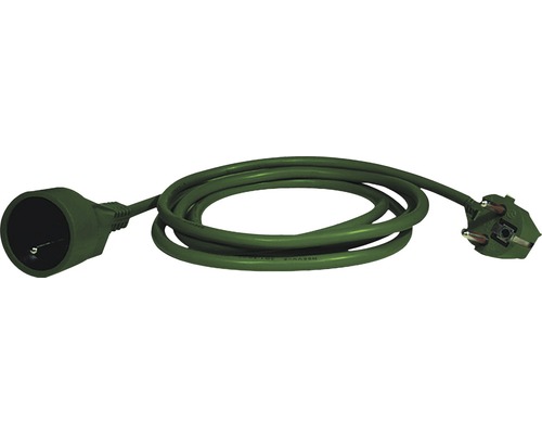 Prodlužovací kabel Emos spojka 5m zelená