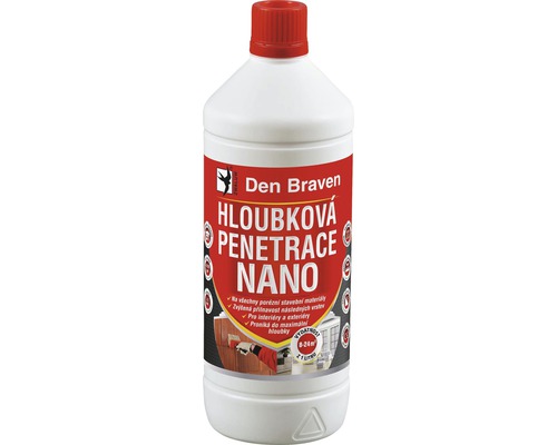 Penetrace hloubková DEN BRAVEN Nano 1 l