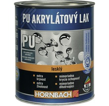 Barevný lak Hornbach PU akrylátový na vodní bázi 0,375 l stříbrošedá lesk-thumb-2