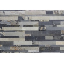 Obklad stěny z kamenných panelů