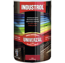 Univerzální barva Industrol S2013 Email syntetický na kov a dřevo 8440 červenohnědá 4 l