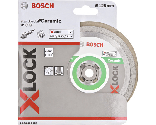 Řezný kotouč Bosch Ceramic, průměr 125 milimetrů