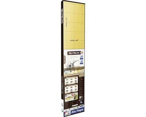Podložka pod vinylovou podlahu Selitbloc 1 mm GripTec 15 m2 Podložka pod vinylovou designovou podlahu Selitbloc s hliníkovou páskou