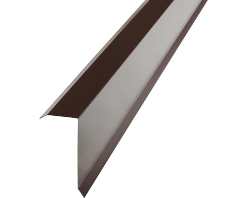 Závětrná lišta PRECIT pro trapézový plech 1000 mm, 8017 čokoládová hnědá