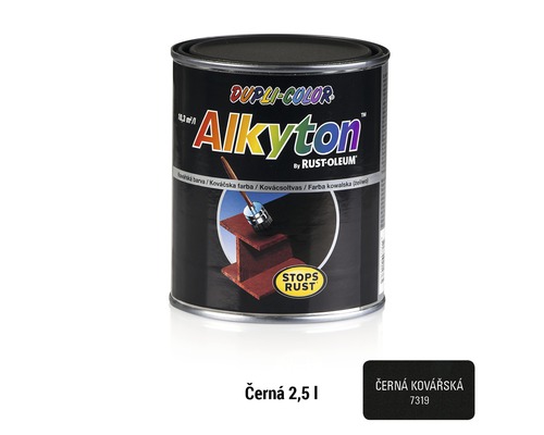 Alkyton kovářská 2,5L černá