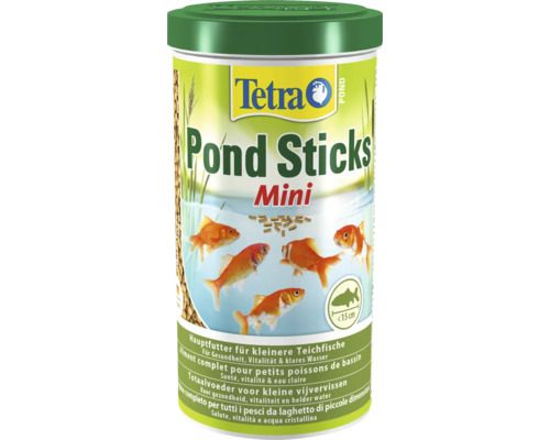 Krmivo pro jezírkové ryby TETRA Pond Sticks Mini 1l Tetra Pond Sticks Mini Krmivo pro malé jezírkové ryby