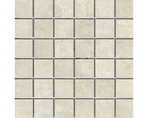 Dlažba imitace betonu Home Almond Mozaika 30x30 cm