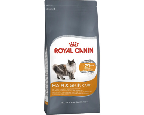 Granule pro kočky Royal Canin Hair And Skin Care 4 kg Krmivo pro kočky Royal Canin pro péči o kůži a srst v balení