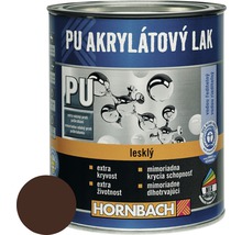 Barevný lak Hornbach PU akrylátový na vodní bázi 0,375 l čokoládově hnědá lesk-thumb-0