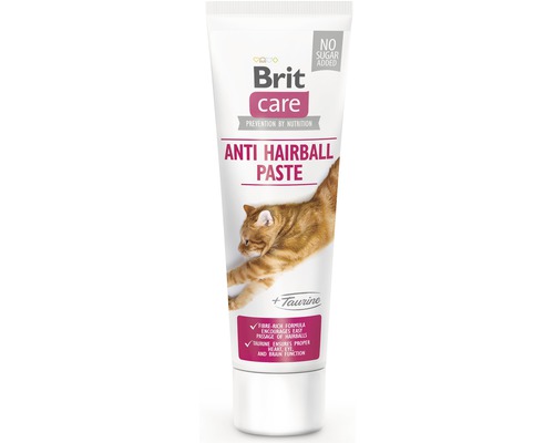 Pasta pro kočky s taurinem Brit Care Cat anti hairball 100 g