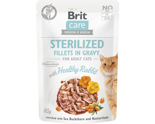 Kapsička pro kočky Brit Care Cat for Sterilized 85 g