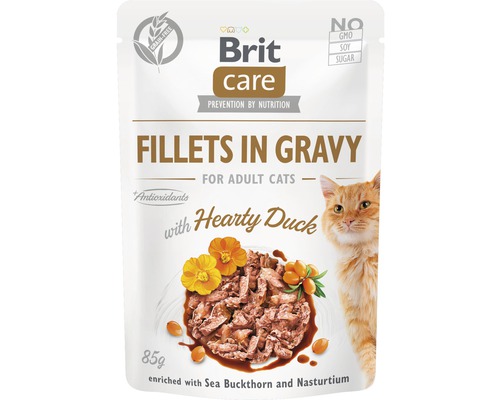 Kapsička pro kočky Brit Care Cat Duck 85 g