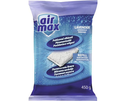 Air Max náhradní náplň do vysoušeče vzduchu levandule o obsahu 450 gramů