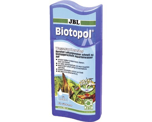 Přípravek pro úpravu vody Biotopol JBL 250 ml D