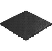 Plastová dlaždice Florco Grip 40 x 40 cm s klick systémem černá