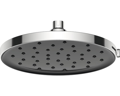 Hlavová sprcha AVITAL Ø 23 cm chrom/černá s posuvným regulátorem