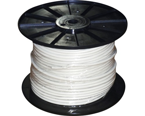 Cívka s bílým kabelem