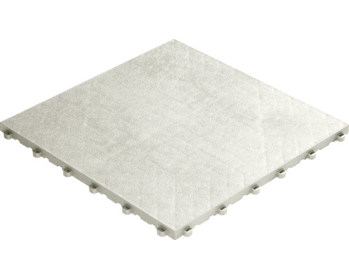 Plastová dlaždice Florco Floor 40 x 40 cm s klick systémem bílá balení 6 ks