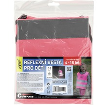 Dětská výstražná vesta v balení pro děti ve věku 4 až 15 let