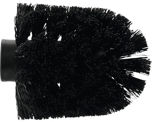 Hlavice WC kartáče v černé barvě