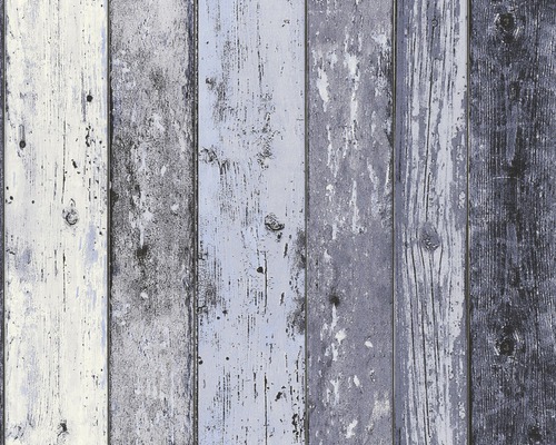 Vliesová tapeta, Best of Wood-Stone, modrá