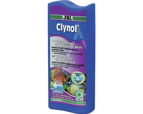 Přípravek na čištění a projasnění vody JBL Clynol 100 ml JBL Clynol čistič vody pro sladkovodní a mořská akvária, obsah 1000 litrů