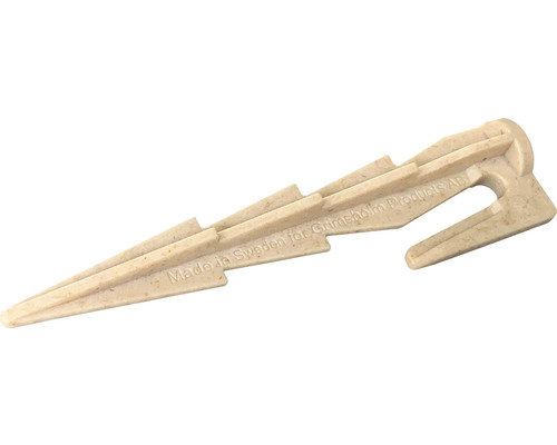 Plastový kolík se zahnutým koncem