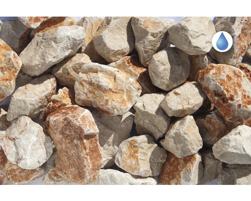 Detailní záběr okrasného štěrku