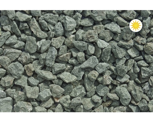 Detailní záběr na okrasný štěrk