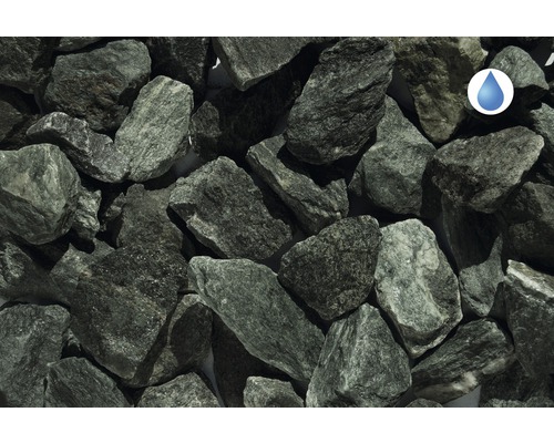 Detailní záběr dekorativního štěrku