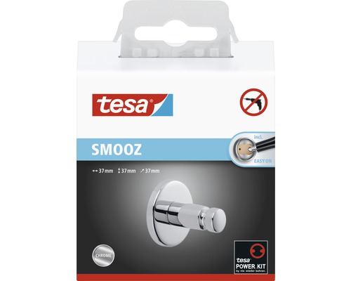 Tesa Smooz věšák na oblečení s balením Power Kit