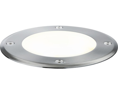 Kulaté kovové zapuštěné zemní svítidlo se šrouby