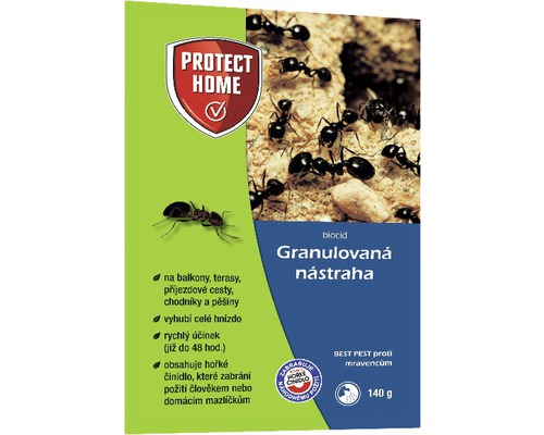 Granulovaná nástraha proti mravencům Protect Home 140 g Protect Home granulovaná návnada na mravence
