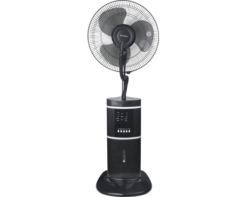 Stojanový ventilátor s funkcí rozprašování pro venkovní použití