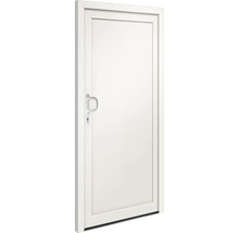 Vchodové dveře plastové A110 100 L bílé-thumb-0