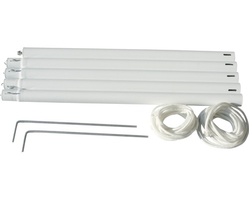 Sada tyčí ke stanu s napínacími lanky a kolíky