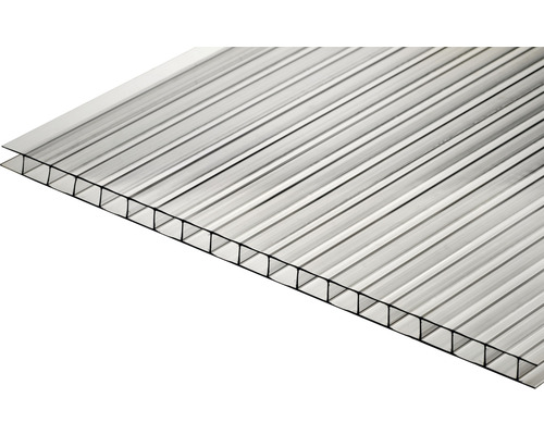 Polykarbonátová deska Bravo dutinková 3000 x 1050 x 10 mm čirá Komůrková deska z plastu