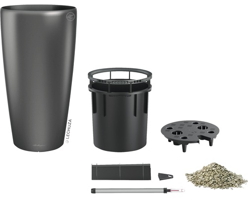 Květináč Lechuza Classico se zavlažovacím systémem a příslušenstvím