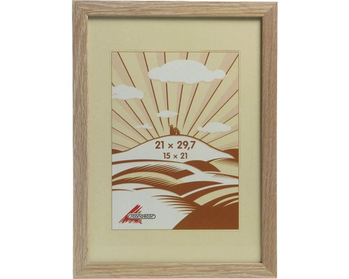 Fotorámeček MDF 21x30 cm světle hnědý Fotorámeček MDF 21x30 cm světle hnědý